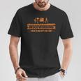 Woodworking There's No App丸ノコ ジグソー 木工細工 Tシャツ 面白い贈り物