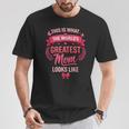 This Is What The World's Greatest Mom Looks Like T-Shirt Personalized Gifts This Is What The World's Greatest Mom Looks Like T-Shirt Personalized Gifts