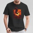 『Godzilla ゴジラ キング・オブ・モンスターズ』1 長袖tシャツ Tシャツ 面白い贈り物