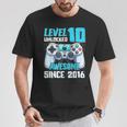 おもしろビデオゲーマー 10歳 10歳 誕生日 Tシャツ 面白い贈り物