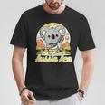 かわいい テニス コアラ 可愛い アスレチック 夏 テニス キャンプ Tシャツ 面白い贈り物