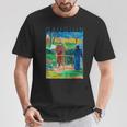 こんにちはゴーギャンさん 長袖tシャツ Tシャツ 面白い贈り物
