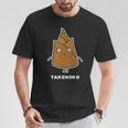 たけのこ 顔 イラスト かわいい おもしろ 簡単 シンプル ゆるい 野菜 Tシャツ 面白い贈り物