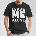 ほっといてくれ Tシャツ 面白い贈り物