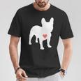 アイ・ラヴ・マイ・フレンチ・ブルドッグ Tシャツ 面白い贈り物