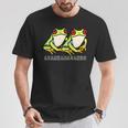 アカメアマガエルさんたち Tシャツ 面白い贈り物