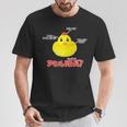 アヒル隊長 Three Points Tシャツ 面白い贈り物