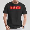 アーセナル Ar-Se-N-Al 周期表 Uk Town Tシャツ 面白い贈り物