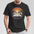 イエス・ザ・ウェイ・ザ・トゥルース ザ・ライフ キリスト教 神 信仰 聖書 Tシャツ 面白い贈り物