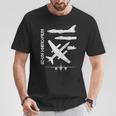 イリューシンil 28 Ww2 ロシア爆撃機飛行機の設計図 Tシャツ 面白い贈り物