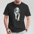 イングリッシュセッター 長袖tシャツ Tシャツ 面白い贈り物