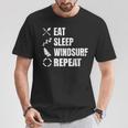 ウインドサーフィンルーティン ウインドサーフィンコーチ セイルボーディング Tシャツ 面白い贈り物