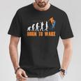 ウェイクボードウェイクボーダーウェイクボードフリースタイルウェイクボード Tシャツ 面白い贈り物