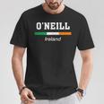 オニール アイルランドの姓 聖パトリックデー アイルランド国旗 Tシャツ 面白い贈り物