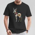 オリックス 動物 モチーフ イラスト オリックス Tシャツ 面白い贈り物