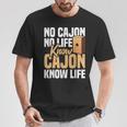 カホン奏者 カホン 音楽愛好家 人生を知る カチョン ペルーのカホン Tシャツ 面白い贈り物