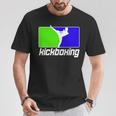 キックボクサー 格闘技 キックボクシング キックボクシング 長袖tシャツ Tシャツ 面白い贈り物