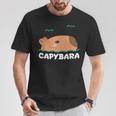 キッズ カピバラ シャツ 男の子 女の子 Tシャツ 面白い贈り物