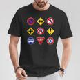 キッズ ヴィンテージ風標識 Tシャツ 面白い贈り物