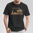 クラクフ ポーランド 旅行 お土産 都市 ランドマーク ギフト Tシャツ 面白い贈り物