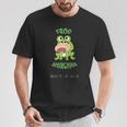 クレヨンしんちゃん カエルしんちゃん ワンポイント Tシャツ 面白い贈り物