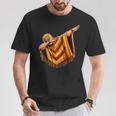 クールダビングレスラーポンチョ、ルチャドールマスクルチャリブレ Tシャツ 面白い贈り物
