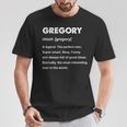 グレゴリーネーム Tシャツ 面白い贈り物