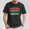 ケニア国旗tシャツ Tシャツ 面白い贈り物