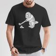 ゴルフ キャバリア グッズ おもしろ 犬 面白い 笑える 和風 Tシャツ 面白い贈り物