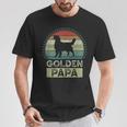 ゴールデン・パパ 父の日 ゴールデンレトリバー Tシャツ 面白い贈り物