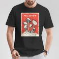サイロシビンtシャツ レトロサイケデリックマジックマッシュルーム Tシャツ 面白い贈り物