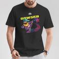 ザ・スーパーマリオギャラクシー・ムービー Wonder Bowser Jr Tシャツ 面白い贈り物