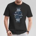 メンズ シンセサイザー ミュージシャン Tシャツ 面白い贈り物