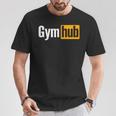 ジムハブ – フィットネス ウエイトリフティング 大人 モチベーション Tシャツ 面白い贈り物