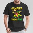 ジャマイカ キング 61Th Celebrating 1952 ブラック 男の子 キッズ 幼児 Tシャツ 面白い贈り物