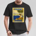 ジャマイカ熱帯地方の宝石レトロなヴィンテージ旅行ポスター Tシャツ 面白い贈り物