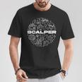 スカルパー 暗号スキャルピングトレーディング愛好家トレーダー Tシャツ 面白い贈り物