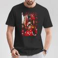 スティーブン・ジェラード リバプール・フットボール・ワールドカップ トロフィー Tシャツ 面白い贈り物