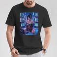 セクシーガールグラフィックtシャツ 1337 サイバーパンク ハッカーガール Tシャツ 面白い贈り物