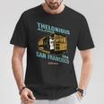 セロニアス・モンク・ジャズ・マーチ サンフランシスコのアローン 長袖tシャツ Tシャツ 面白い贈り物