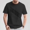 タイヤトレッドマーク スキッドタイヤ Tシャツ 面白い贈り物