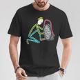 タイヤ交換。 Tシャツ 面白い贈り物