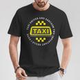 タクシードライバーと皮肉キャブ運転 面白いタクシードライバー Tシャツ 面白い贈り物