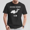 ダイビングモード スキューバダイビングインストラクターダイビング Tシャツ 面白い贈り物