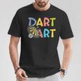 ダーツアート ダーツプレーヤー ダーツスポーツ ダーツボード ダーツ Tシャツ 面白い贈り物