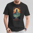 デビルズ タワー モニュメント ワイオミング Tシャツ 面白い贈り物