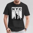ニューヨークシティ Nyc スカイライン エンパイアステートビル Tシャツ 面白い贈り物