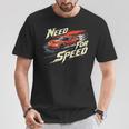 ニード・フォー・スピード ハイオクタンレース グラフィックデザイン Tシャツ 面白い贈り物