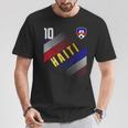 ハイチ国旗 ハイチのプライド愛好家 Tシャツ 面白い贈り物