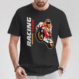 バイクレース Motorcycle Racing Tシャツ 面白い贈り物
